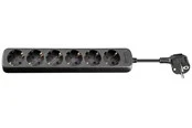 Pro AC power strip - 3 m - Schwarz