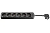 Pro AC power strip - 5 m - Schwarz