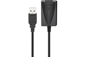 Pro Active USB 2.0 extension cable black