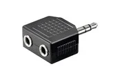Pro Audio adapter 2xMiniJack F - MJ M