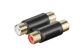 Pro Audio adapter RCA Coupling F x2