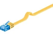 Pro CAT 6A U/UTP flat - Gelb - 3 meter