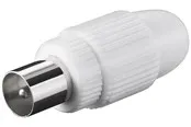 Pro Coaxial plug with screw fixing