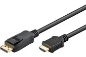 Pro DisplayPort 1.2 - HDMI 2.0 - 1m - Schwarz