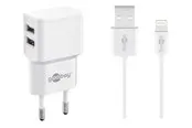 Pro Dual Apple Lightning charger set 2.4 A