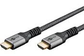 Pro HDMI 2.1 Sleeved - 1m - Schwarz