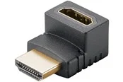 Pro HDMI - Angled Adapter 90° Vertical - Black