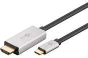 Pro HDMI - USB Typ C - 3m - Grau