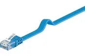 Pro LAN CAT 6 Flat U/UTP - Blau - 1 meter
