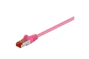 Pro LAN CAT 6 STP - Rosa - 0.5 meter
