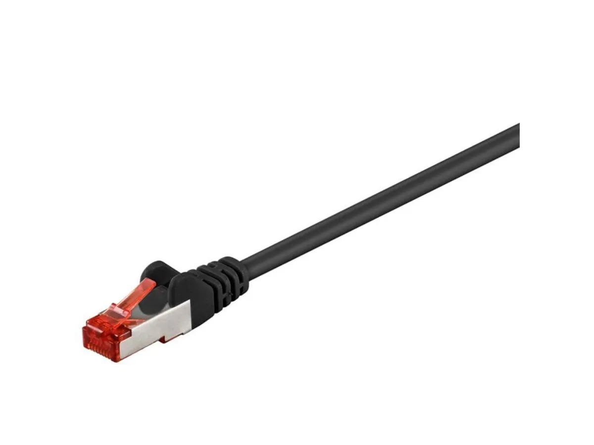 Pro LAN CAT 6 STP - Schwarz - 0.25 meter