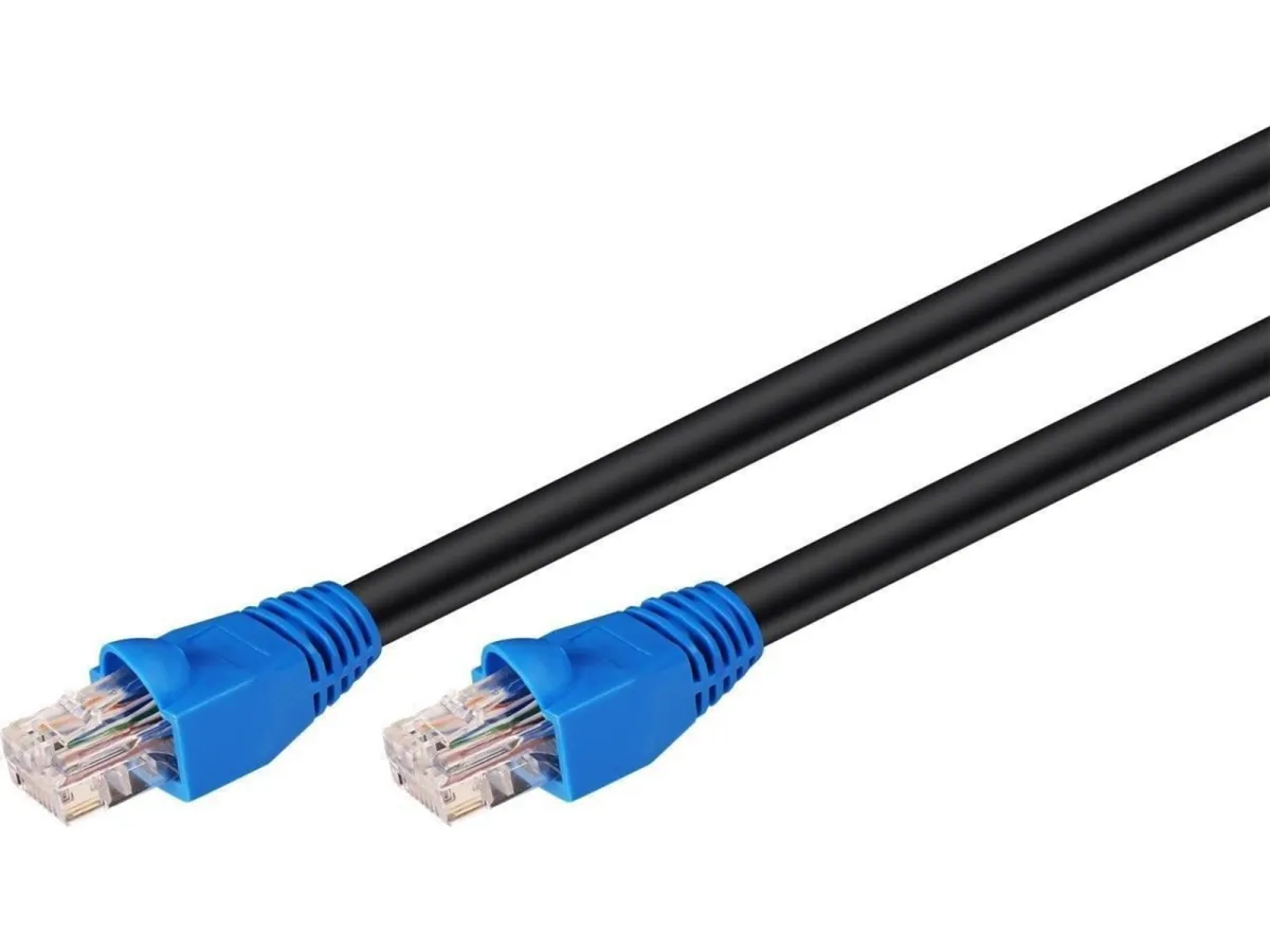 Pro LAN CAT 6 UTP - Outdoor - Schwarz - 10 meter