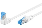 Pro LAN CAT 6A S/FTP 90° - Weiß - 1 meter