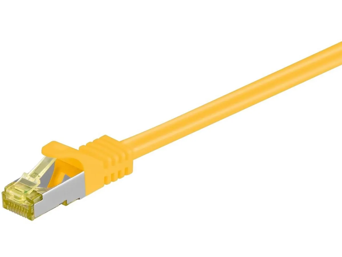 Pro LAN CAT 6A S/FTP - Gelb - 1 meter