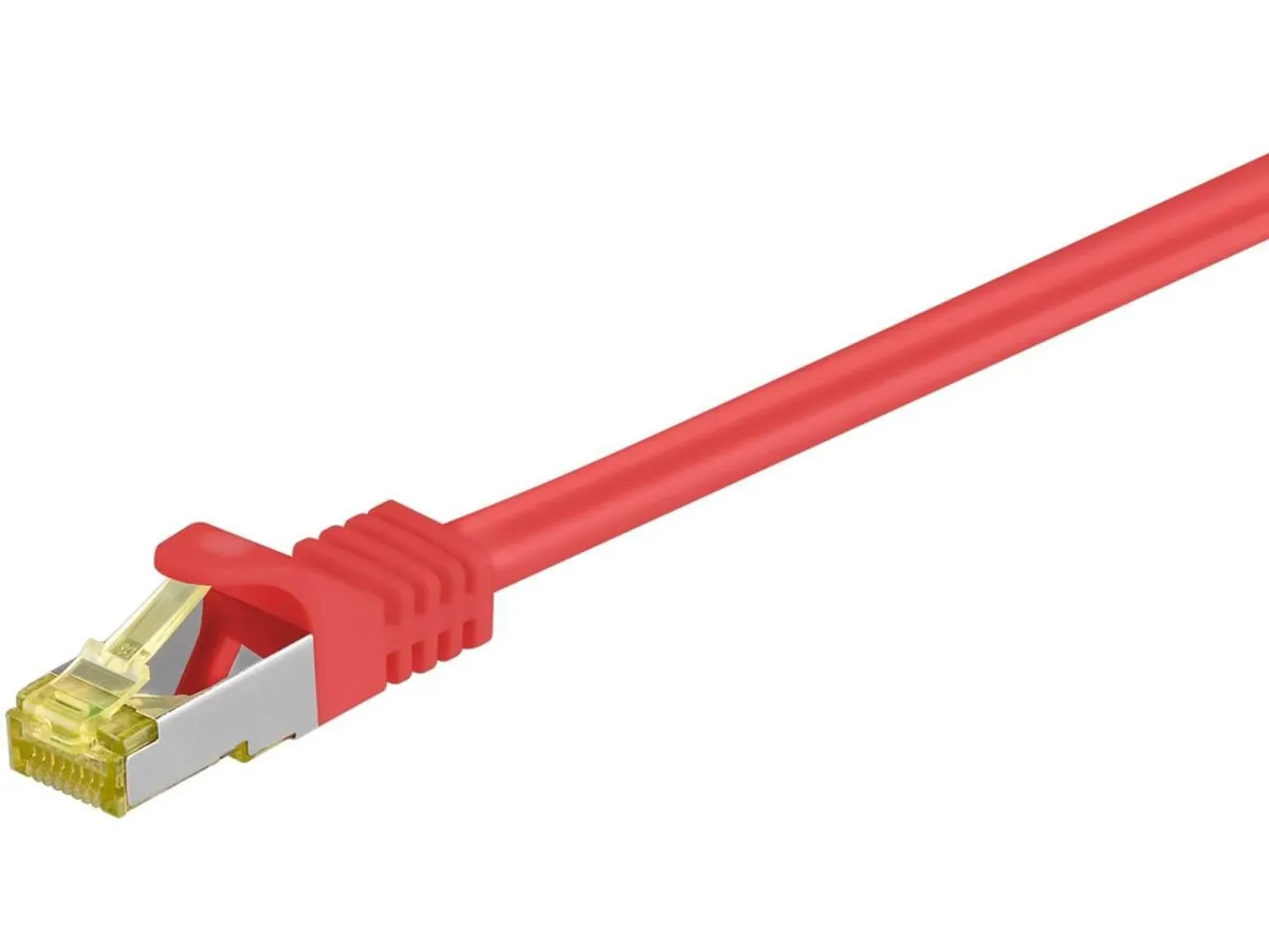 Pro LAN CAT 6A S/FTP - Rot - 1 meter