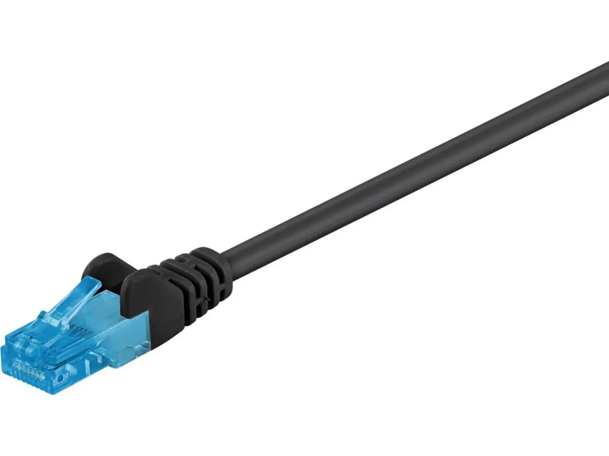 Pro LAN CAT 6A U/UTP - Schwarz - 20 meter