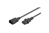 Pro Power cable C14 - C13 - Schwarz - 0.5 m