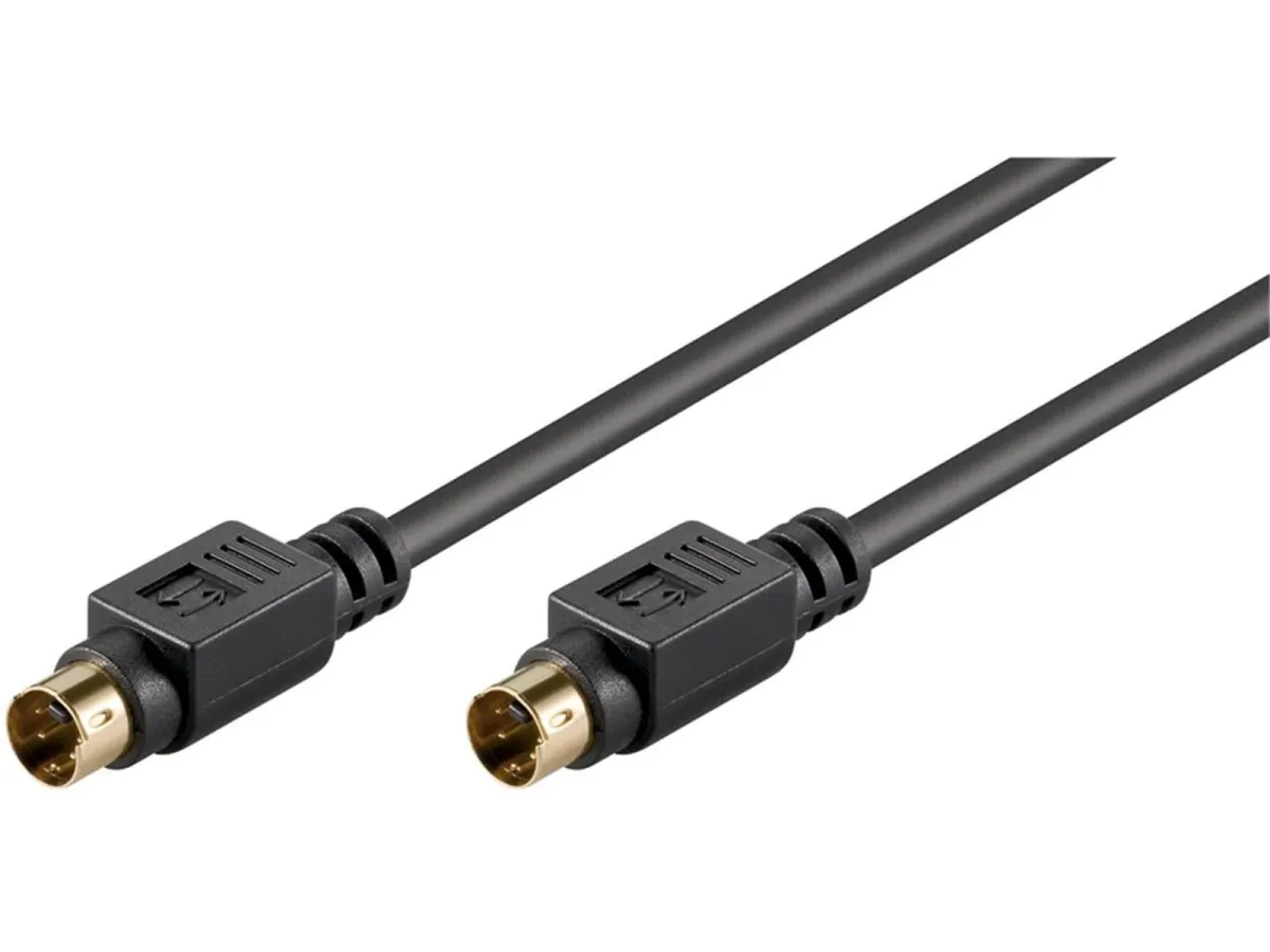 Pro S-Video connector cable single shielded