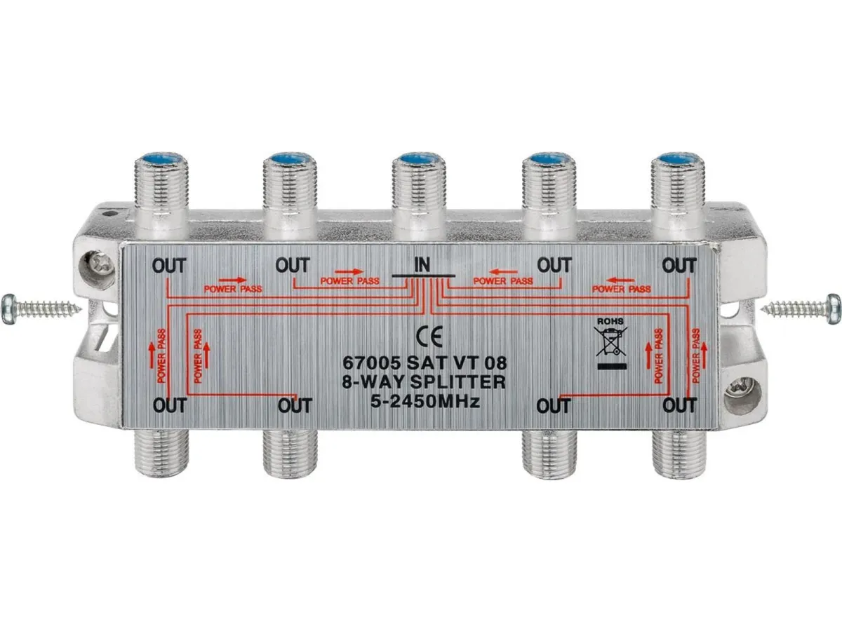 Pro SAT-splitter 8-way