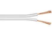 Pro Speaker cable white CCA 100 m - 100 m spool cabl