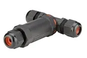 Pro T-piece cable connection IP 68 - Schwarz