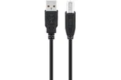 Pro USB 2.0 A/B - Schwarz - 5m