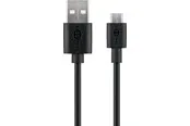 Pro USB-A <-> USB Micro-B - 1m - Schwarz