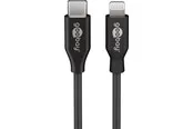 Pro USB-C <-> Lightning - 1m - Schwarz