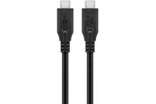 Pro USB-C <-> USB-C - 3m - Schwarz