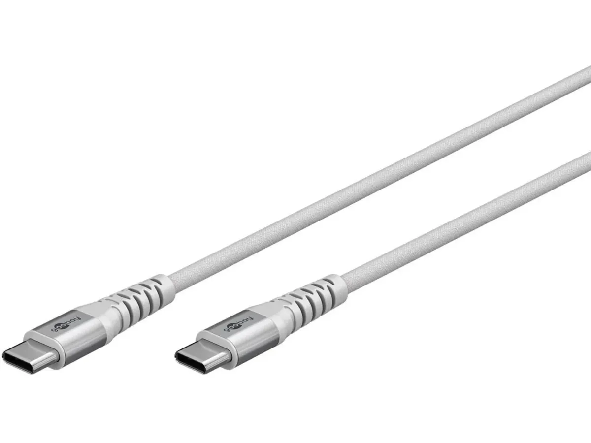 Pro USB-C <-> USB-C - Sleeve - 2m - Grau