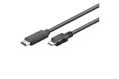 Pro USB-C <-> USB Micro-B - 0.6m - Schwarz