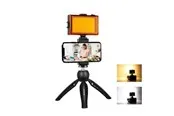Puluz Live broadcast kit tripod mount + LED lamp + phone clamp