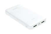 Puro Power Bank 20000mAh USB-C + 2 USB-A Fast Charge - White Powerbank (Akku) - 20000 mAh