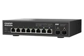QNAP QSW-L3208-2C6T 8-Port 10GbE Switch (6x 10GbE RJ45 - 2x SFP+/RJ45 Combo)