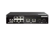 QNAP Web Managed Series - switch - half-width Layer 2 - 10 ports - Managed - rack-mountable
