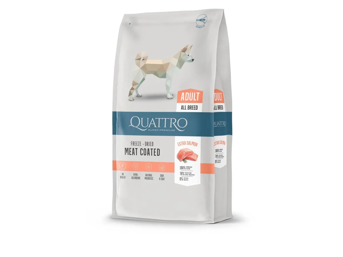 Quattro Super Premium all breed Salmon 3kg