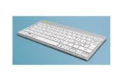 R-Go Tools R-Go Compact Break - keyboard - with integrated break indicator - QWERTY - Nordic - white Input Device - Tastaturen - Nordisch - Weiss