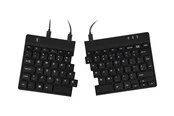 R-Go Tools R-Go Split Ergonomiske tastatur QWERTZ (DE) sort kablet - Tastaturen - Deutsch - Schwarz