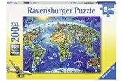 Ravensburger World Landmarks Map 200p