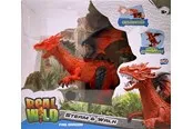 REAL WILD IR Dragon with Steam & Moving Wings Red