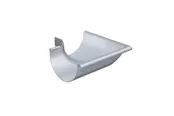 Rheinzink corner external 90° for half-round gutter 250x0.7m