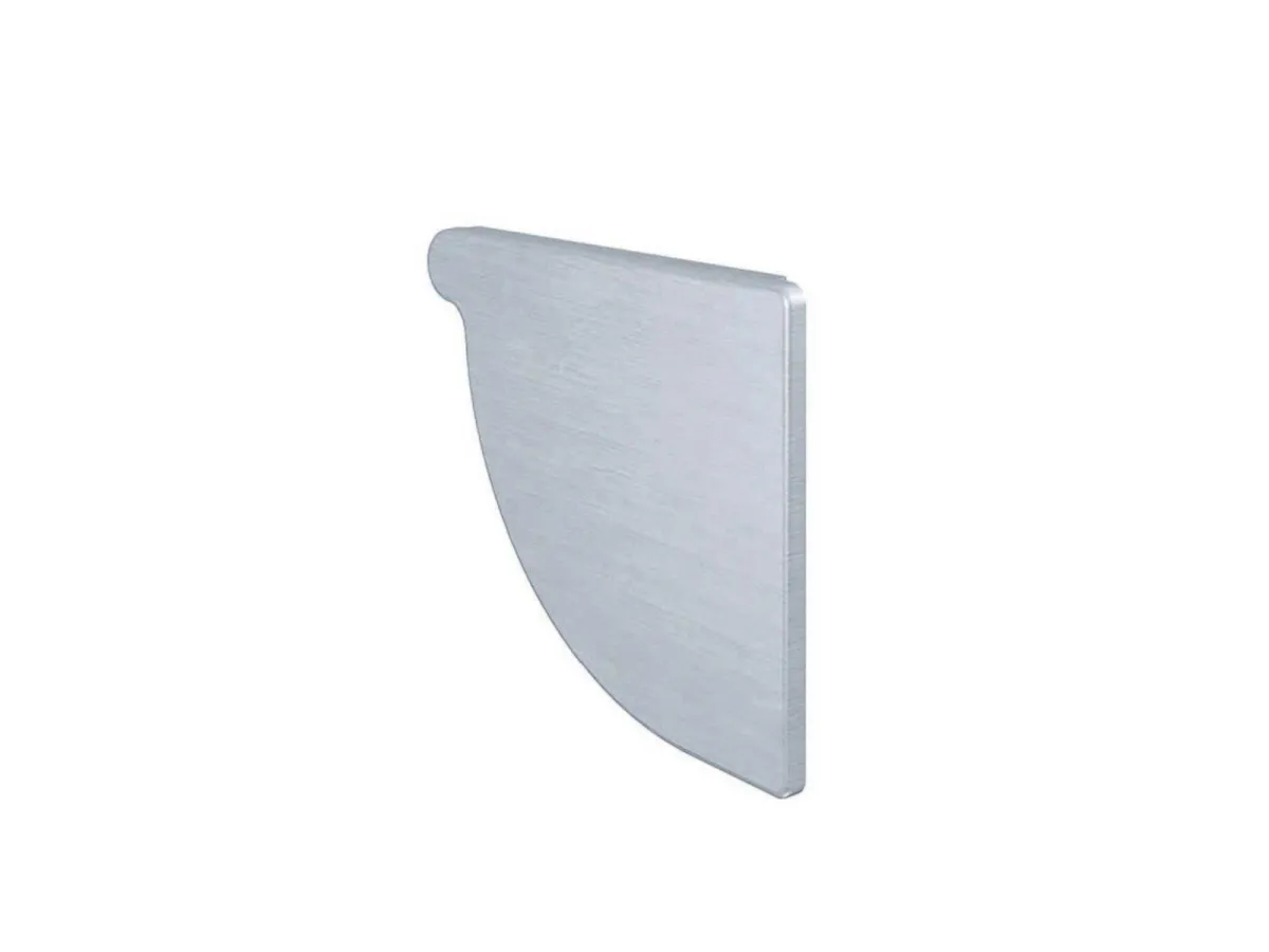 Rheinzink stopend right quarter-round 400