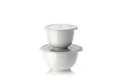 Rosti - Margrethe bowls Set of 2 + lids - White