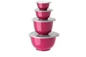 Rosti - Margrethe Bowls - Set of 4 + Lids (Beetroot)