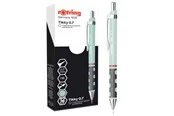 Rotring rOtring Tikky-Druckbleistifte in Pastellfarben | HB 0,7 mm | Opal Blue | mit angenehmem gummiertem Soft-Touch-Griff | 12 Stück