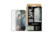 SAFE by PanzerGlass Screen Protection w. Black Frame iPhone 16 Pro | Ultra-Wide Fit