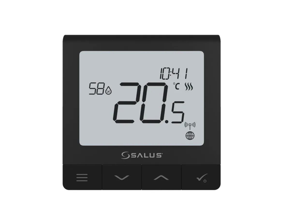 Salus Roomthermostat Quantum SQ610BRF black