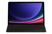 Samsung Galaxy Tab S10 FE / Tab S9 FE / Tab S9 - Book Cover Keyboard Slim - Black (German) - Tastatur & Folio-Set - Schwarz