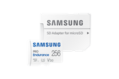 Samsung PRO Endurance microSD/SD - 100MB/s - 256GB