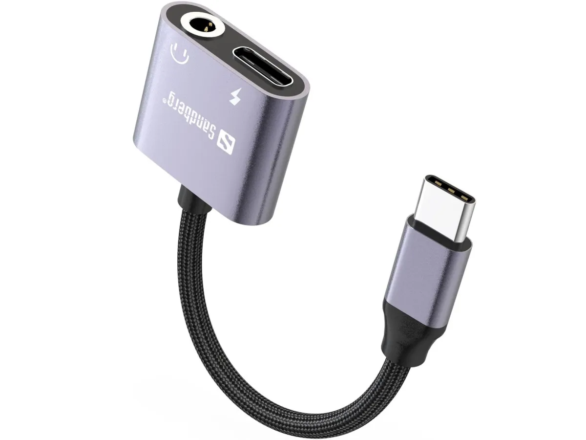 Sandberg USB-C Audio Adapter PD65W
